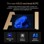 ASUS PROART P16 OLED H7606WP-ME025W 16.0″Touch Screen AMD Ryzen AI 9 HX370, 64GB RAM, 4TB SSD, RTX 5070 8GB, English-Arabic Keyboard, Windows 11 Home, Black - Image 8