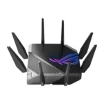 ASUS ROG GT-AXE11000 Tri-Band WiFi 6E Gaming Router with 6GHz Band, 11Gbps Speed, 2.5G Port & Quad-Core Processor – Grey - Image 3