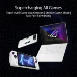 ASUS ROG Rapture GT-BE98 Quad-band WiFi 7 AiMesh Extendable Gaming Router, 25Gbps, 320MHz, 4K-QAM, Dual 10G Ports, Quad 2.5G Ports, VPNs, 4G LTE/5G Mobile Tethering – Black - Image 4