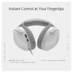 ASUS ROG Strix Go Core Moonlight White Gaming Headset- 90YH0381-B1UA00 - Image 4