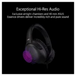 ASUS ROG Strix Go Core Wired Gaming Headset, Black – 90YH02R1-B1UA00 - Image 2