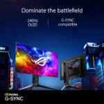 ASUS ROG Swift OLED PG27AQDM 27″ QHD 240Hz  Gaming Monitor – 90LM08Q0-B01A70 - Image 4