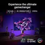 ASUS ROG Swift OLED PG32UCDM 32″ Gaming Monitor | Black - Image 2