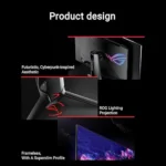 ASUS ROG Swift OLED PG32UCDM 32″ Gaming Monitor | Black - Image 4