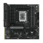 ASUS TUF GAMING B760M-PLUS WIFI II DDR5 Motherboard, 4 X DIMM Slots, Max. 192GB, Intel B760 Chipset, 1 X Realtek 2.5Gb Ethernet TUF LANGuard, Wi-Fi 6E, Bluetooth V5.3, PCIe 5.0 For Graphics Cards- 90MB1HE0-M0EAY0