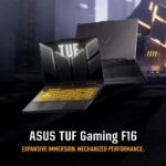ASUS TUF Gaming F16 FX607VU 16” WUXGA 144Hz  Gaming Laptop, Intel Core i7-13620H, 16GB RAM, 1TB SSD, RTX 4050 6GB,  English-ArabicKeyboard, Windows 11,  Mecha Gray – 90NR0N06-M006W0 - Image 2