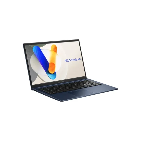 ASUS Vivobook 15 A1504VA 15.6” FHD Laptop 60Hz,  Intel Core i7-1355U, 16GB RAM, 512GB SSD, Intel Iris Xe Graphics, FreeDOS, English Keyboard, Quiet Blue- 90NB10J1-M014L0