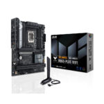 ASUS TUF GAMING B860-PLUS WIFI DDR5 LGA 1851 ATX Motherboard – Black | 90MB1JL0-M0EAY0