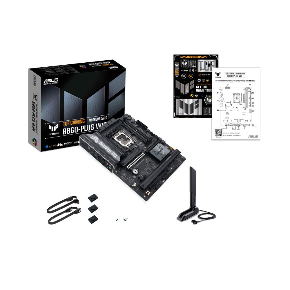 ASUS TUF GAMING B860-PLUS WIFI DDR5 LGA 1851 ATX Motherboard – Black | 90MB1JL0-M0EAY0 - Image 4