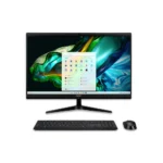 Acer Aspire C24-1800 AIO Desktop Computer, 23.8″ FHD LCD Display, Intel Core i5-12450H, 8GB RAM, 512GB SSD, Intel UHD Graphics, Wireless Keyboard & Mouse, Win11 Home, Black