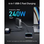 Anker Prime 240W GaN Desktop Charger (4 Ports) - Image 6