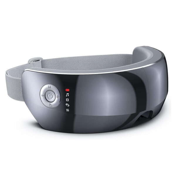 RENPHO Eye Massager with Heat True View Eye Massager for Migraines 5 Modes Rechargeable Heated Temple Massager for Eye Relax