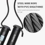 RENPHO Cordless Jump Rope Weighted Jump Rope with Counter Jump Ropes for Fitness Smart Skipping Rope for Crossfit  Gym Burn Calorie APP - Image 2