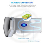RENPHO Eye Massager with Heat True View Eye Massager for Migraines 5 Modes Rechargeable Heated Temple Massager for Eye Relax - Image 2