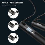 RENPHO Cordless Jump Rope Weighted Jump Rope with Counter Jump Ropes for Fitness Smart Skipping Rope for Crossfit  Gym Burn Calorie APP - Image 9