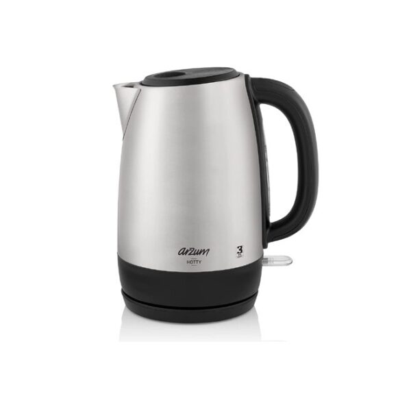 Arzum 1.7 Litres Stainless Kettle Color Silver Model-AR3074 | 1 Year Brand Warranty.