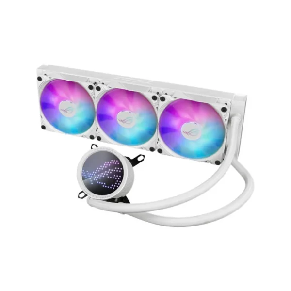 Asus Rog Ryuo III 360 ARGB AIO CPU Liquid Cooler, White-90RC0012-M0UAY0