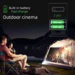 BYINTEK UFO P20 4K Supported 3D Android Smart Mini Pocket Projector - Image 5