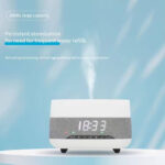 Bluetooth Clock Aromatherapy Humidifier Speaker with 7 Color Ambient Light - Image 7