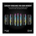 CORSAIR VENGEANCE RGB 32GB (2x16GB) 6800 MHz DDR5 RAM, Overclock PMIC- CMH32GX5M2B6800C40 - Image 3