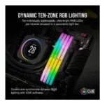CORSAIR VENGEANCE RGB 32GB (2x16GB) 6800 MHz DDR5 RAM, Overclock PMIC- CMH32GX5M2B6800C40 - Image 5