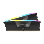 CORSAIR Vengeance RGB 32GB (2 x 16GB) RAM 6200MHz DDR5-Black-CMH32GX5M2E6200C36