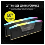 CORSAIR Vengeance RGB 32GB (2 x 16GB) RAM 6200MHz DDR5-Black-CMH32GX5M2E6200C36 - Image 4