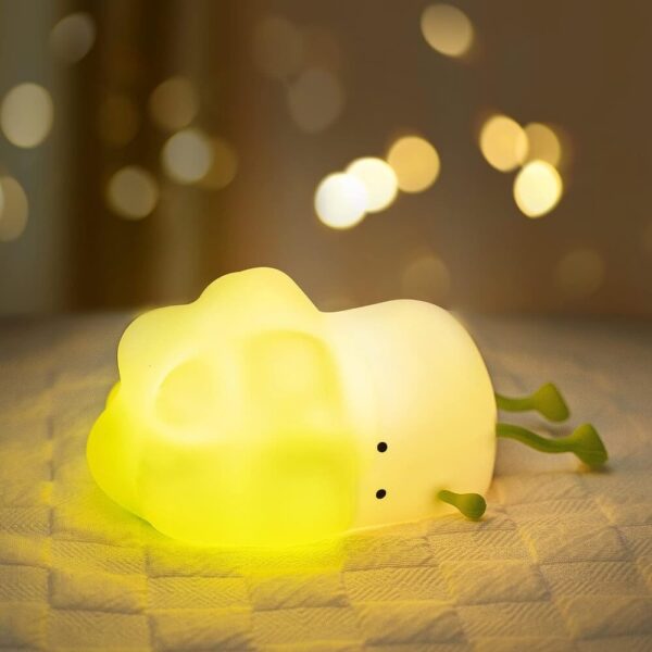 Cabbage Silicon Lamp for Kids 3 Modes