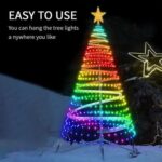 Christmas Tree Lights For Decoration with Remote Control 1.8M - Image 6