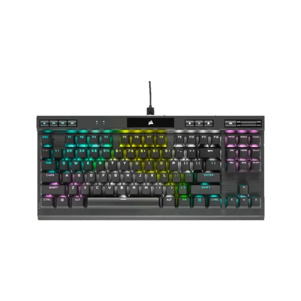 Corsair K70 RGB TKL Champion Gaming Keyboard, Black -CH-9119010-NA