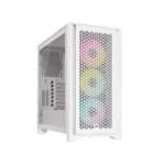 Corsair ICUE 4000D RGB Airflow Mid-Tower Case, White