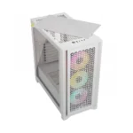 Corsair ICUE 4000D RGB Airflow Mid-Tower Case, White - Image 4