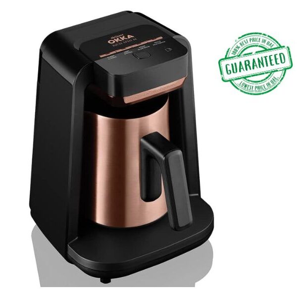 Arzum Okka Turkish Coffee and Hot Beverage Maker Rich Automatic Black Model-OK0012-R | 1 Year Brand Warranty.