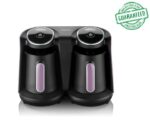 Arzum Okka Minio Duo Turkish Coffee Maker Color Black/Rose Model-OK-006-D | 1 Year Brand Warranty.