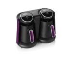 Arzum Okka Minio Duo Turkish Coffee Maker 880W Black/Purple Model-OK006-MD | 1 Year Brand Warranty. - Image 2