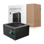 DeepCool DQ850M V3L 850W Fully Modular Power Supply, 80 Plus Gold Certified, Black- R-DQ850M-FB0B-UK