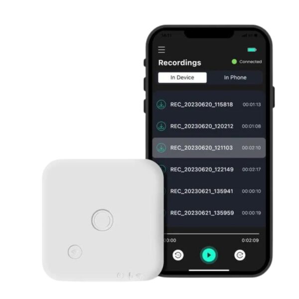 Focase iPhone Call Recorder Bluetooth for iOs & Android