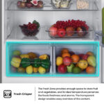 Hisense RT3N635NAD4 – Two Door Top-mount 635L Freezer Fridge, Precise Electronic Control, Big Capacity, Total No Frost, 83×74.6×187 cm (LxWxH), Silver, 1 Year Full & 10 Years Compressor Warranty - Image 5