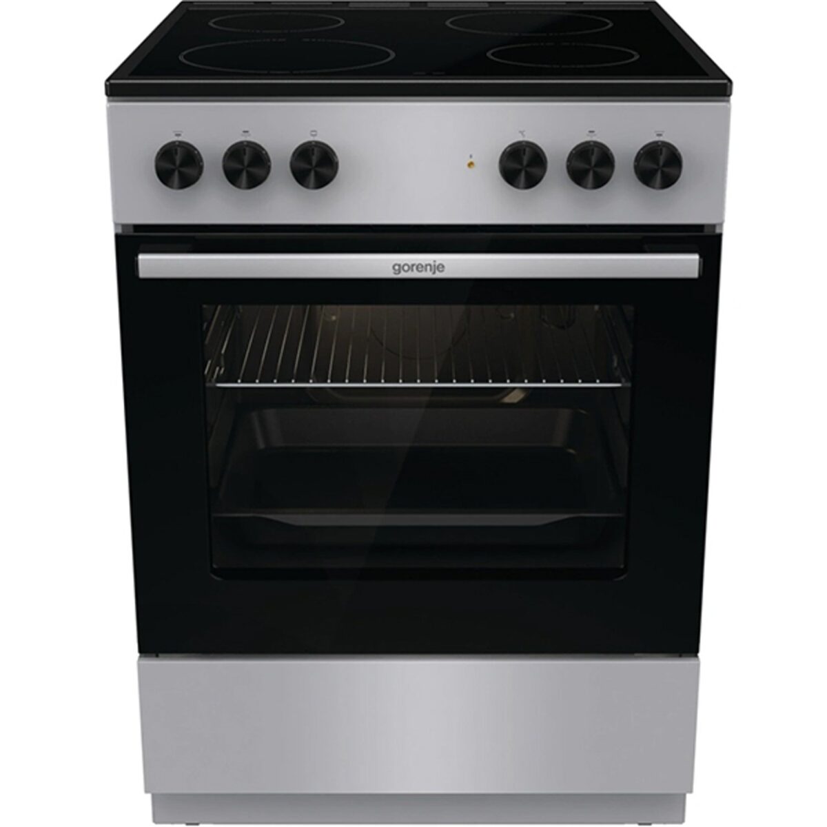 Gorenje 60 cm Ceramic cooker,4 Zones, 65 L Oven Capacity - Image 1
