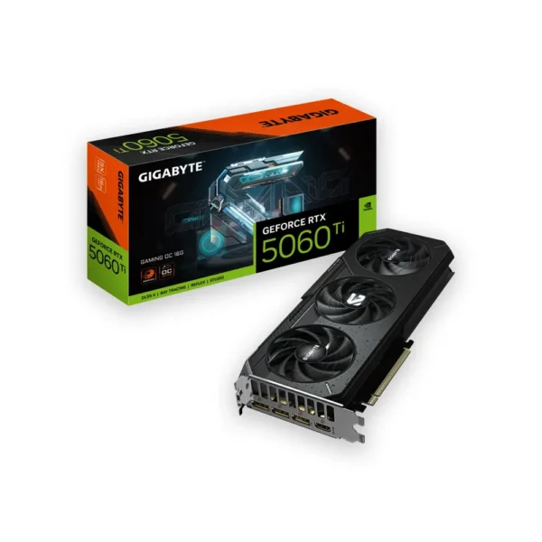 GIGABYTE  RTX 5060 Ti Gaming 16GB GDDR7 OC Graphics Card – GV-N506TGAMING OC-16GD