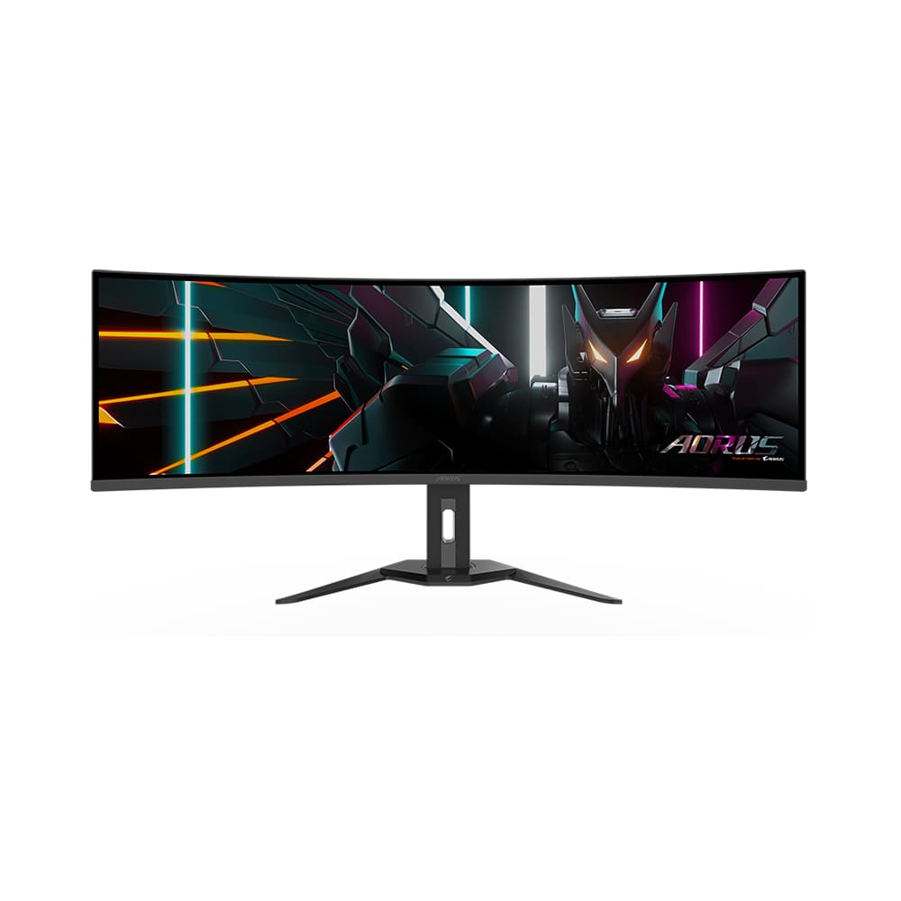 GIGABYTE Aorus 49-Inch Gaming Monitor CO49DQ DQHD OLED 144Hz 0.03ms – Black | CO49DQ-EK - Image 1