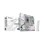 GIGABYTE Z890M Aorus Elite WiFi-7 Ice DDR5 LGA 1851 Micro-ATX Motherboard – White | Z890M-A-ELITE-WIFI7-ICE - Image 4