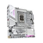 GIGABYTE Z890M Aorus Elite WiFi-7 Ice DDR5 LGA 1851 Micro-ATX Motherboard – White | Z890M-A-ELITE-WIFI7-ICE - Image 3