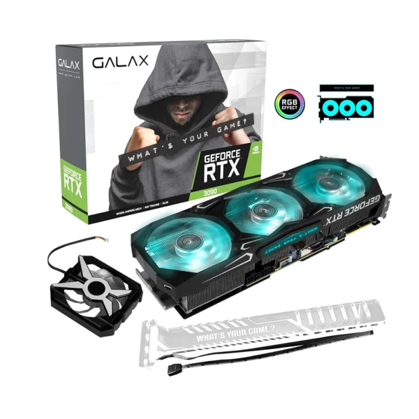 Galax Geforce RTX 3090 SG PCI-E 1-Click OC 24GB Graphics Card