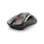 Glorious D Minus Wireless RGB Optical Gaming Mouse,  400 IPS Tracking Speed, 2.4GHz, Up to 71 Hours Battery Life, Matte Black- GLO-MS-DMW-MB
