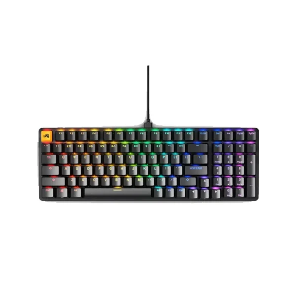 Glorious GMMK 2 96% Fox Switches Mechanical Keyboard, Black- GLO-GMMK2-96-FOX-B