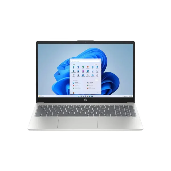 HP 15-fd0131wm 15.6” FHD Laptop, Intel Core i3-N305, 8GB RAM, 256GB SSD, Intel UHD Graphics, Anti-Glare Display, Backlit English Keyboard, Windows 11 Home, Natural Silver- 9C9A2UA#ABA