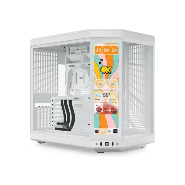 HYTE Y70 Touch Infinite Dual Chamber Mid-Tower ATX PC Gaming Case, CS-HYTE-Y70TI-WW