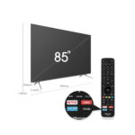 Hisense 85-Inch ULED 4K Smart TV Premium Quantum Dot QLED Series Model 85A7GQ | 1 Year Warranty - Image 3