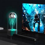Acoustics Jellyfish Bluetooth Speaker Led Night Light with Clock - Image 5